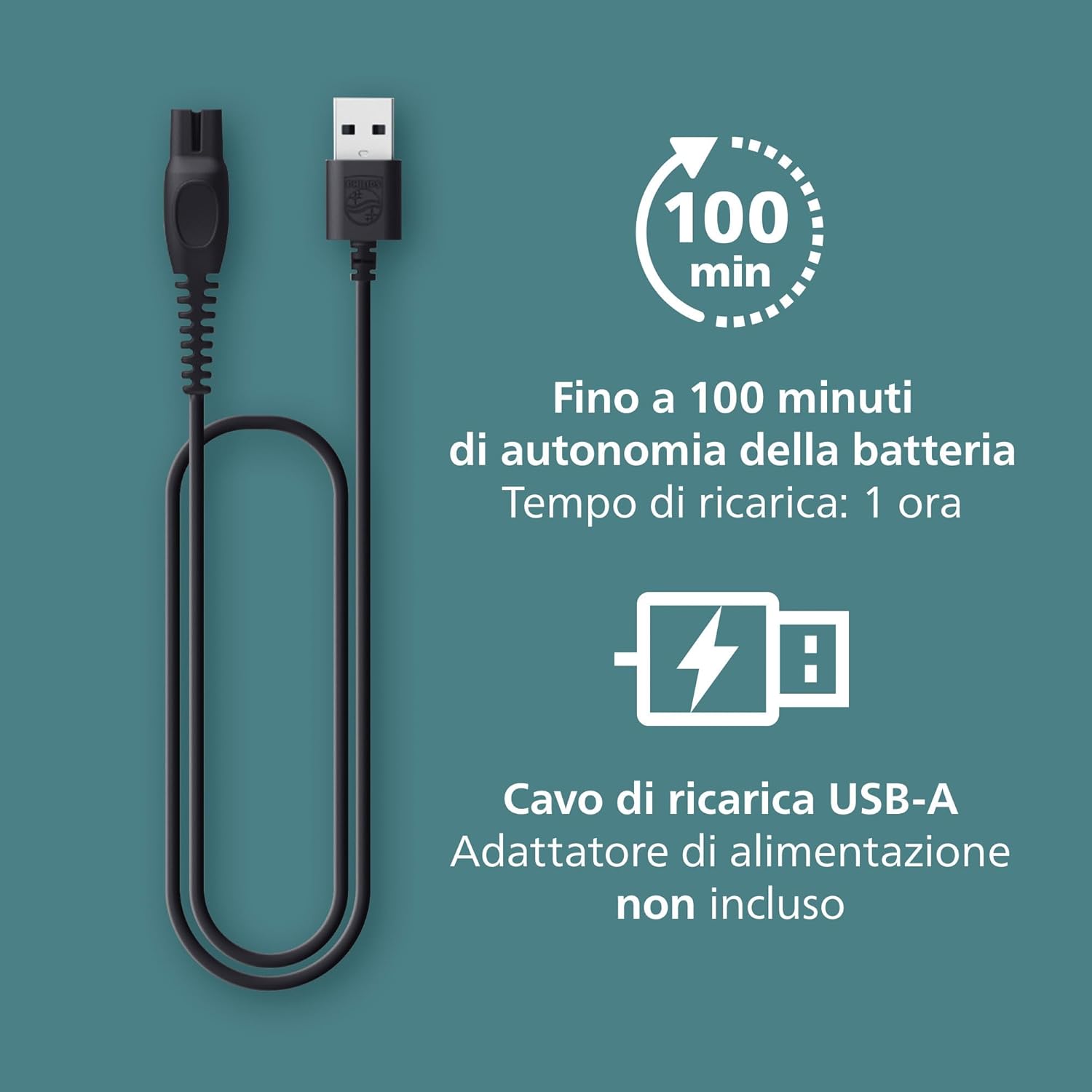 Thumbnail 4 de Philips Bodygroom Serie 5000 rifinitore uomo 100 min