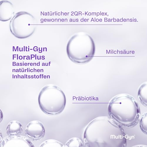 Detalle de Multi-Gyn FloraPlus mit Milchsäure bei Scheidenpilzsymptomen – 5 Einzeldosen