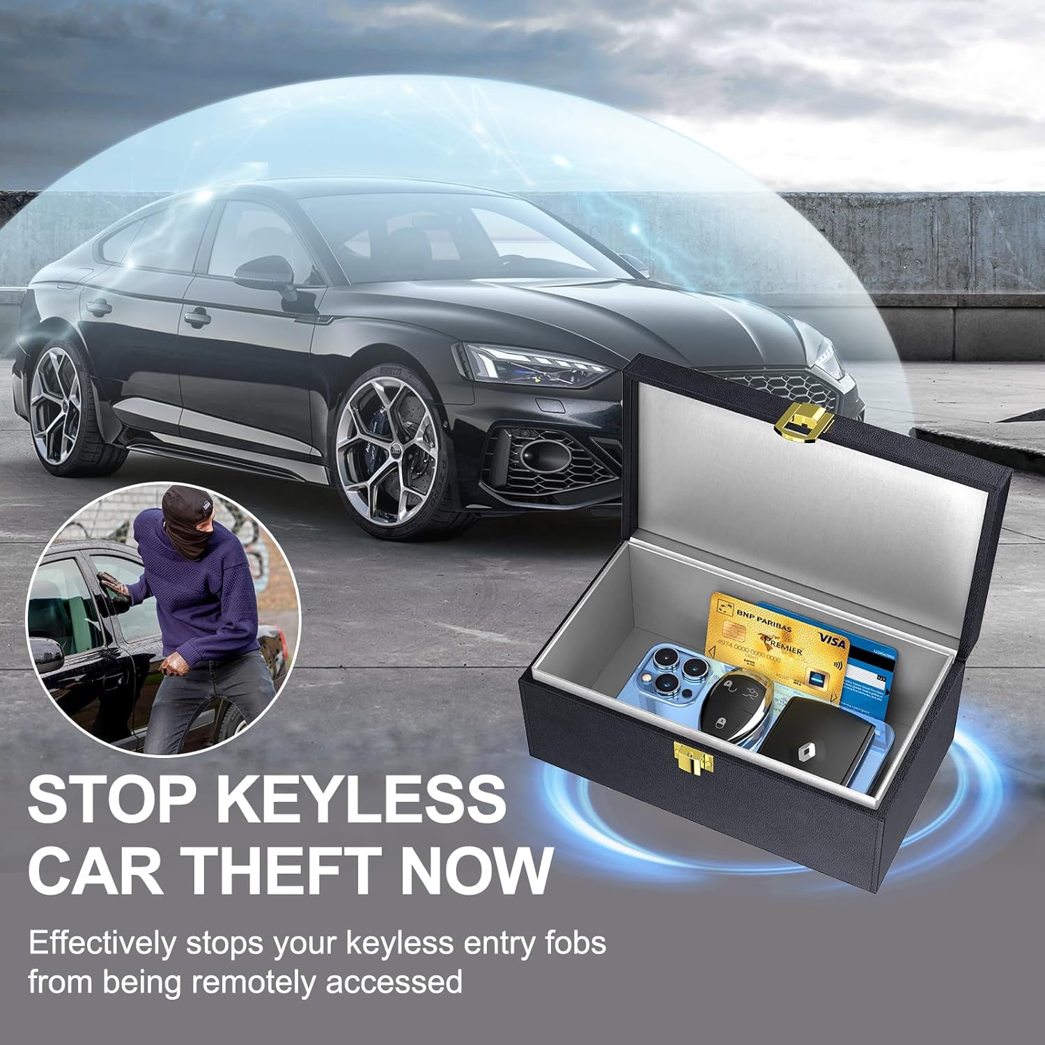 Thumbnail 1 de Samfolk Faraday Box for Car Keys