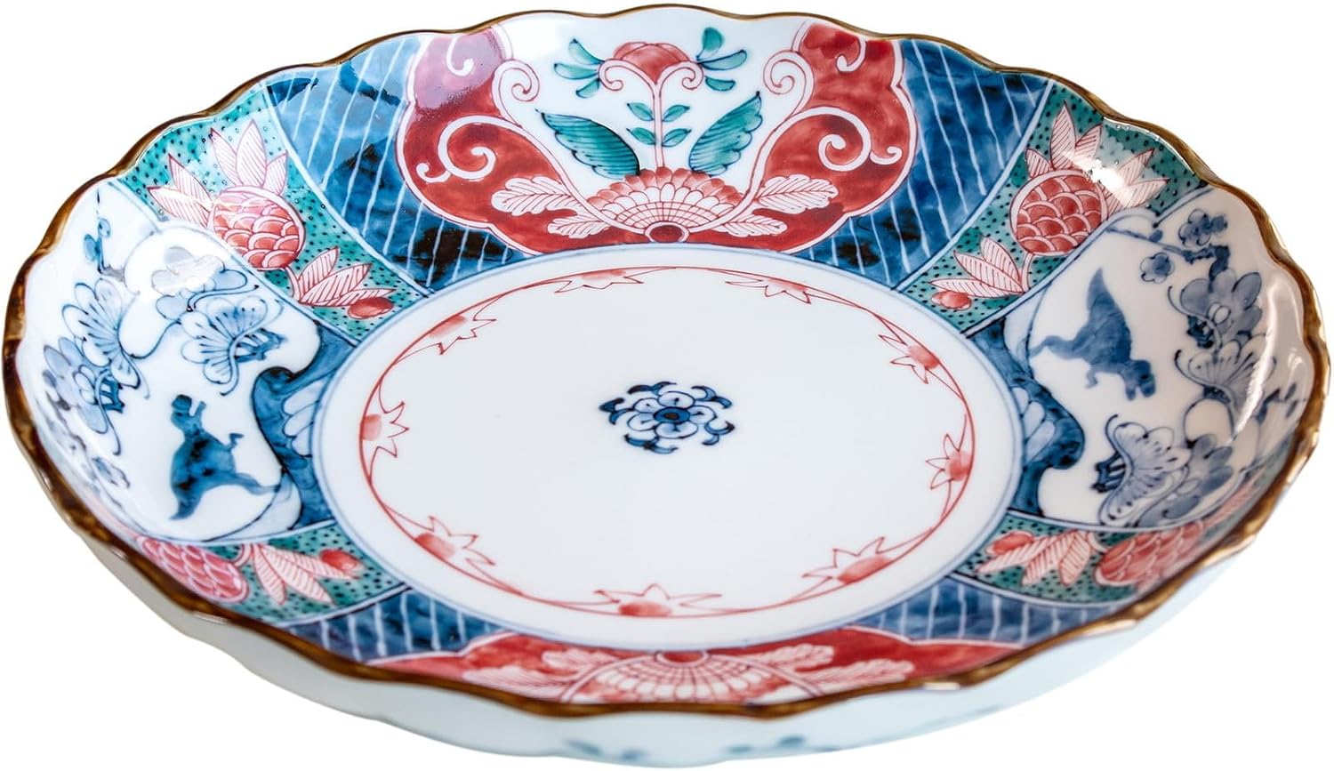 Detalle de Awasaka Oval Deep Dish Porcelain