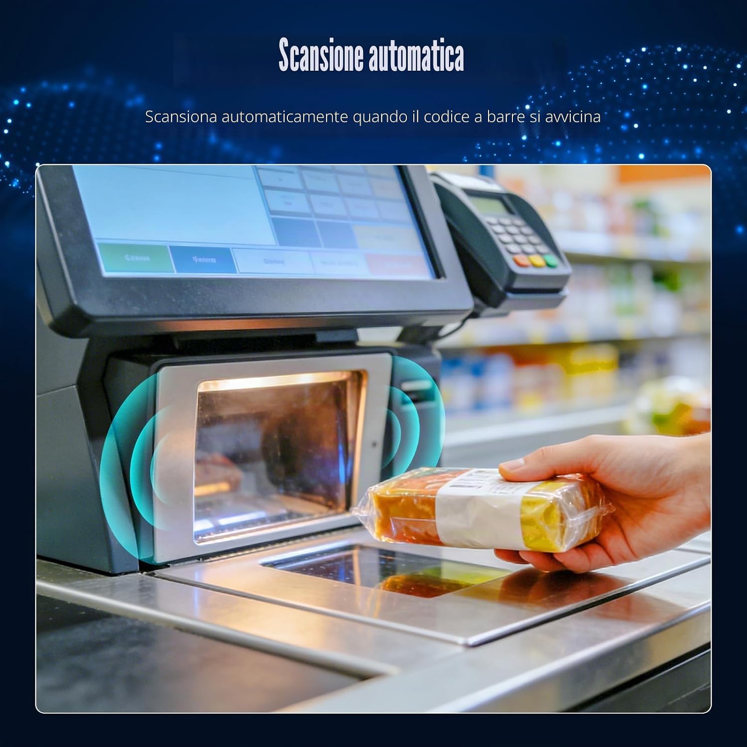 Detalle 2 de NETUM NT-EM61: Modulo Scanner Codici a Barre Integrato per Industrie, USB HID/COM