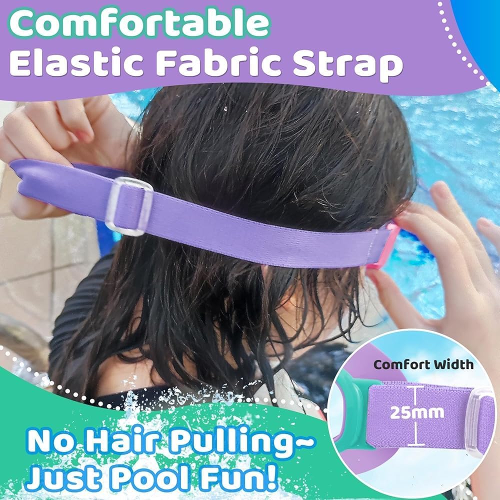Thumbnail 3 de Vvinca Kids Swimming Goggles: Wide View, Anti-Fog, No Leak for Children