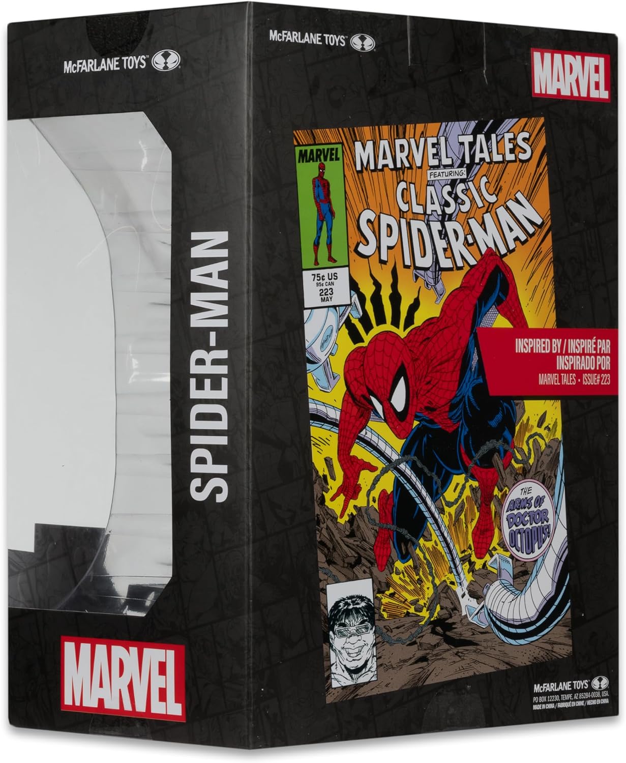 Thumbnail 6 de McFarlane 14818 Spider-Man 1:6 Scale Collectible with Scene & Comic