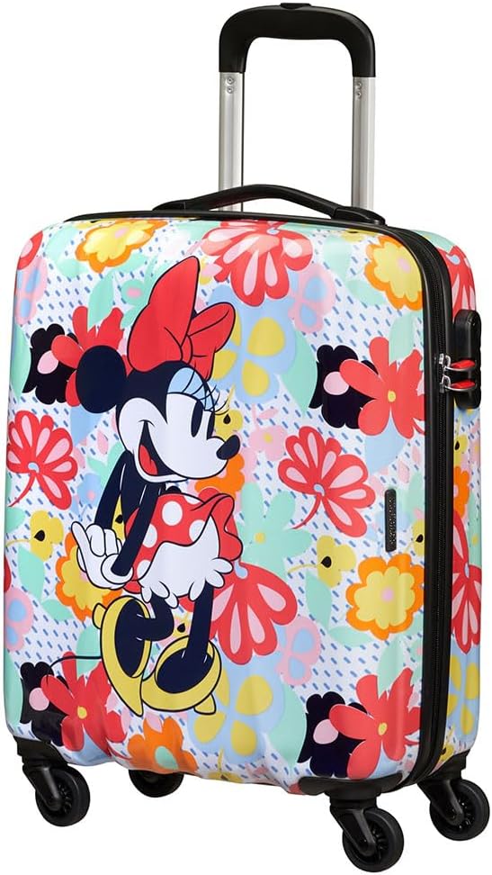 Detalle 2 de American Tourister Hypertwist Spinner S 55 cm (36 L) – valise cabine ABS Minnie Flower
