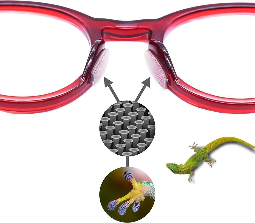 Thumbnail 3 de Setex Gecko Grip Brillen-Nasenpads (15 transparente Paare) – rutschfeste, selbstklebende Nasenpads 1 x 7 x 16 mm