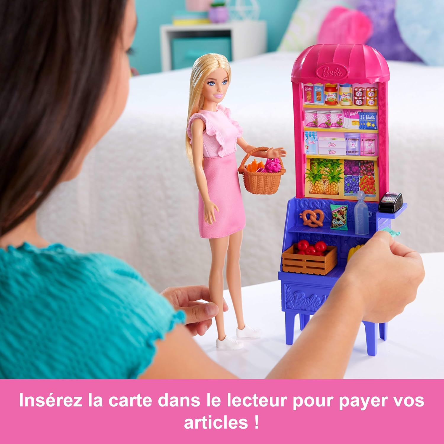 Thumbnail 2 de Barbie Coffret « Malibu » au Marché Barbie & Teresa – Recipe for Friendship (JCT05)