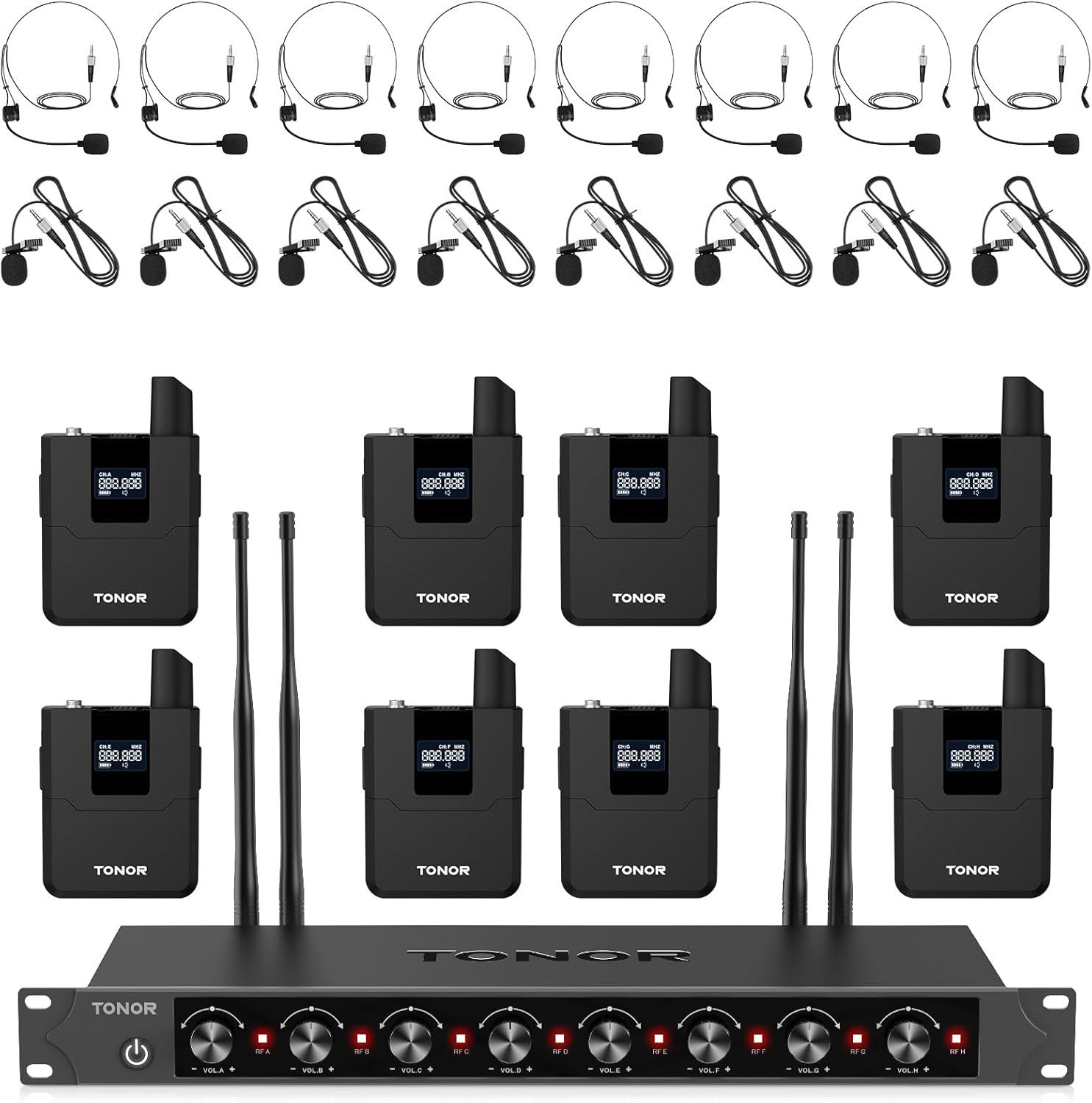 TONOR Wireless Microphones System 295ft 🎤