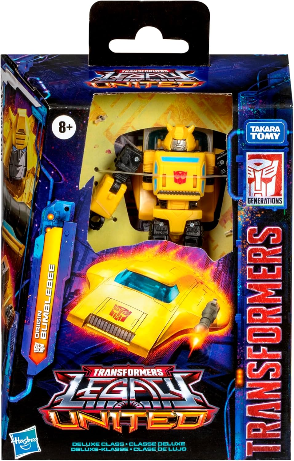 Detalle 2 de Transformers Origin Bumblebee Deluxe-Figur
