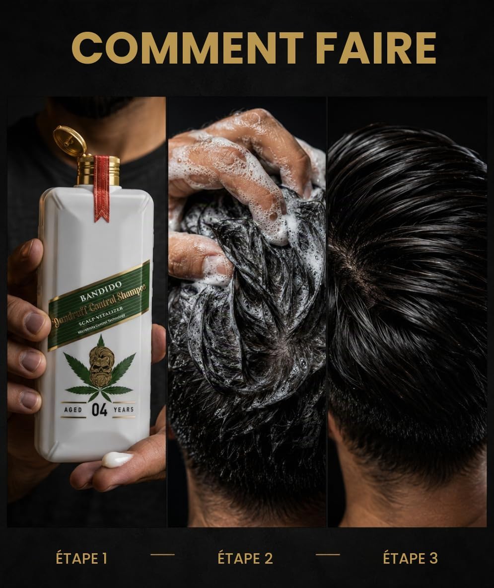 Detalle 2 de Bandido Roos Shampoo 350 ml, sulfaat- en zoutvrij met menthol