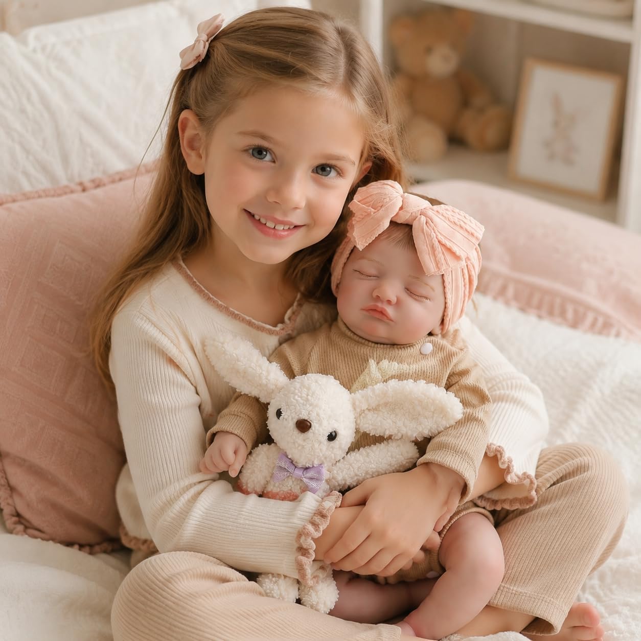 Thumbnail 4 de KSBD Lifelike Reborn Baby Doll 20-inch