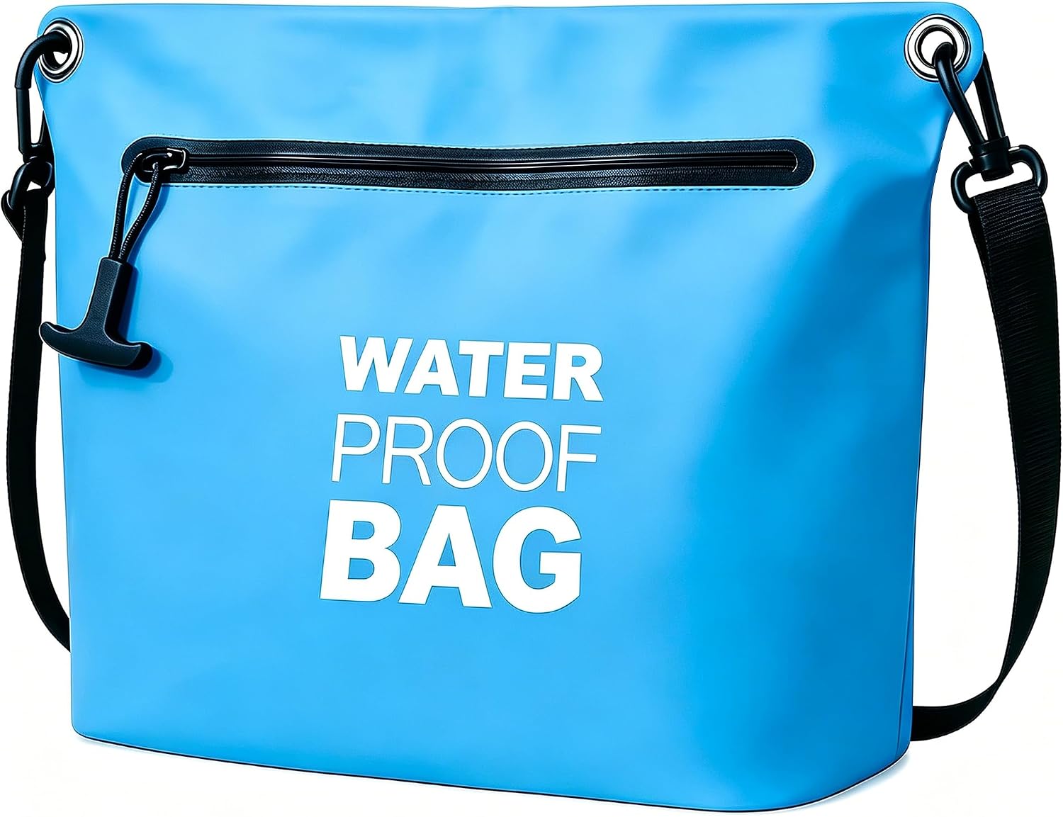 Thumbnail 6 de BLUEVER Borsa Impermeabile a Tracolla con Cerniera Ermetica – 4L, Nero