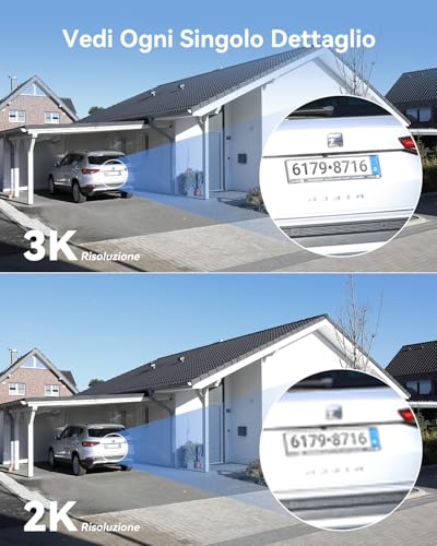 Detalle de Imou 5MP Telecamera WiFi Esterno Senza Fili con Pannello Solare: sicurezza continua e wireless