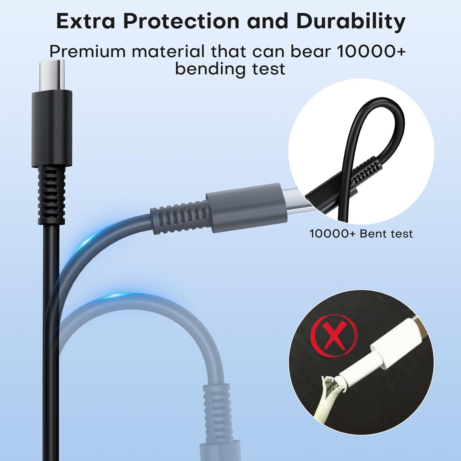 Thumbnail 3 de TYW 60W Fast Charging AC Adapter for Nintendo Switch 2 with 2m USB-C Cable