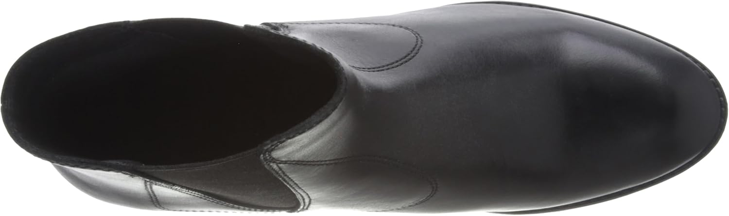 Detalle de Geox D Felicity NP ABX, Caviglia Barca Donna – Scarpe sportive eleganti con zip e tacco blocco