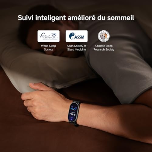 Thumbnail 7 de XIAOMI Smart Band 10 - Bracelet Connecté, autonomie 21 jours, écran AMOLED 1,72" et suivi santé