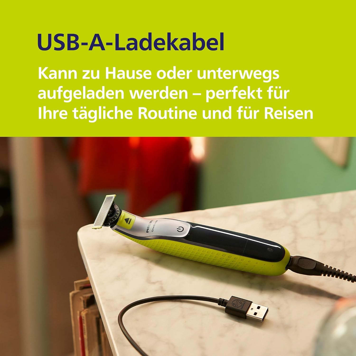 Thumbnail 5 de PHILIPS QP2834 OneBlade 3x Klingen Gesicht & Körper