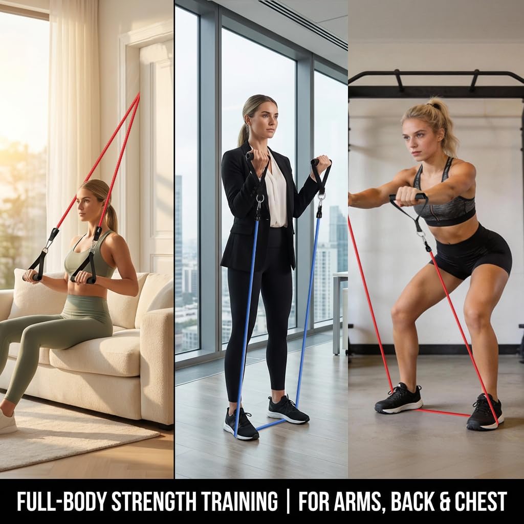 Thumbnail 1 de VEICK Resistance Bands 150 lbs set