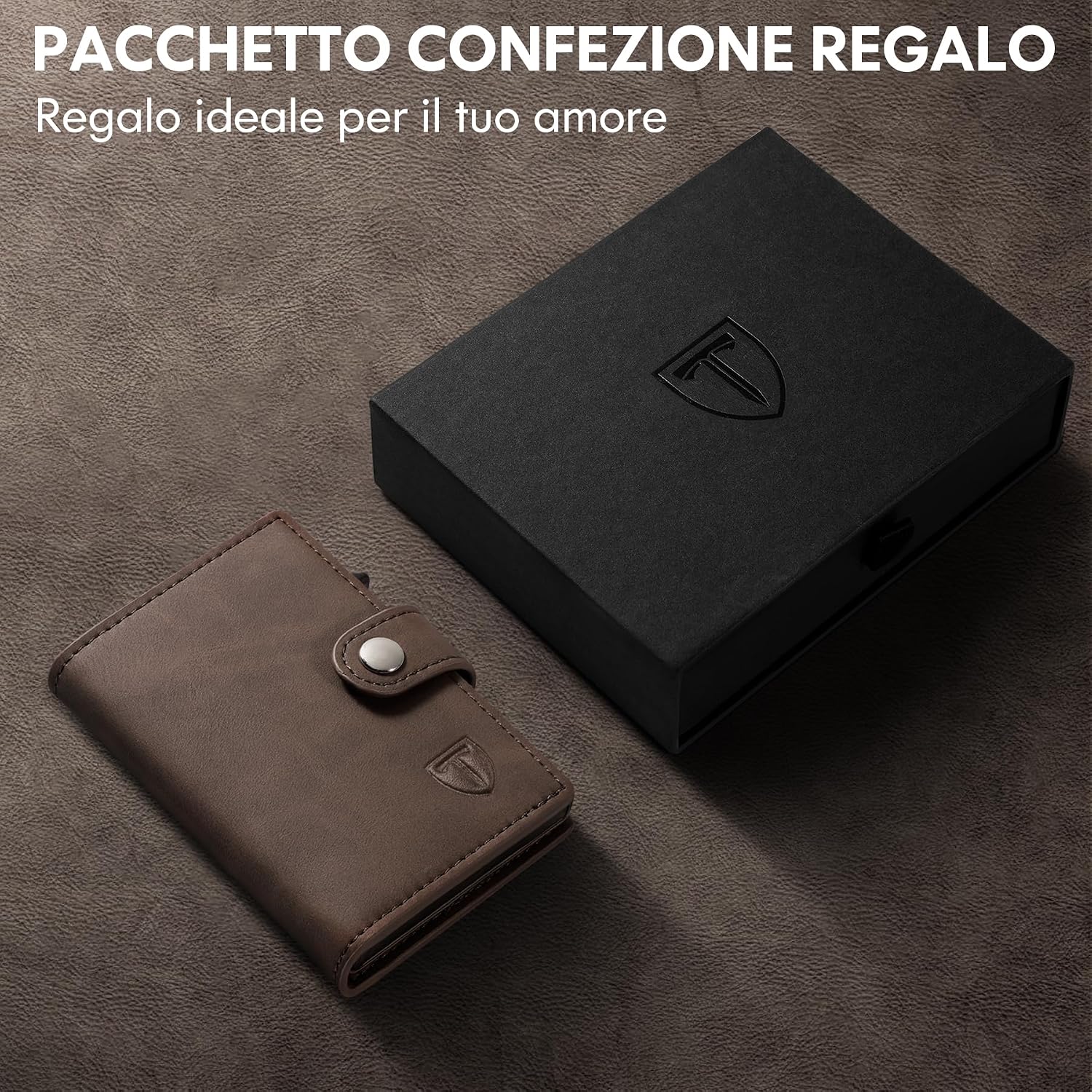 Thumbnail 6 de TENBST Portafoglio Uomo Slim 8 carte 👛