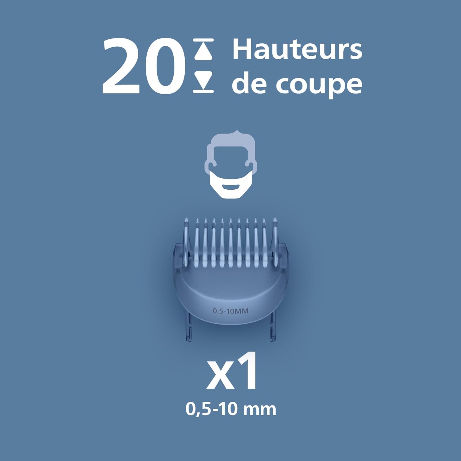Detalle 2 de Philips BT3619/15 – tondueuse à barbe série 3000 ⚙