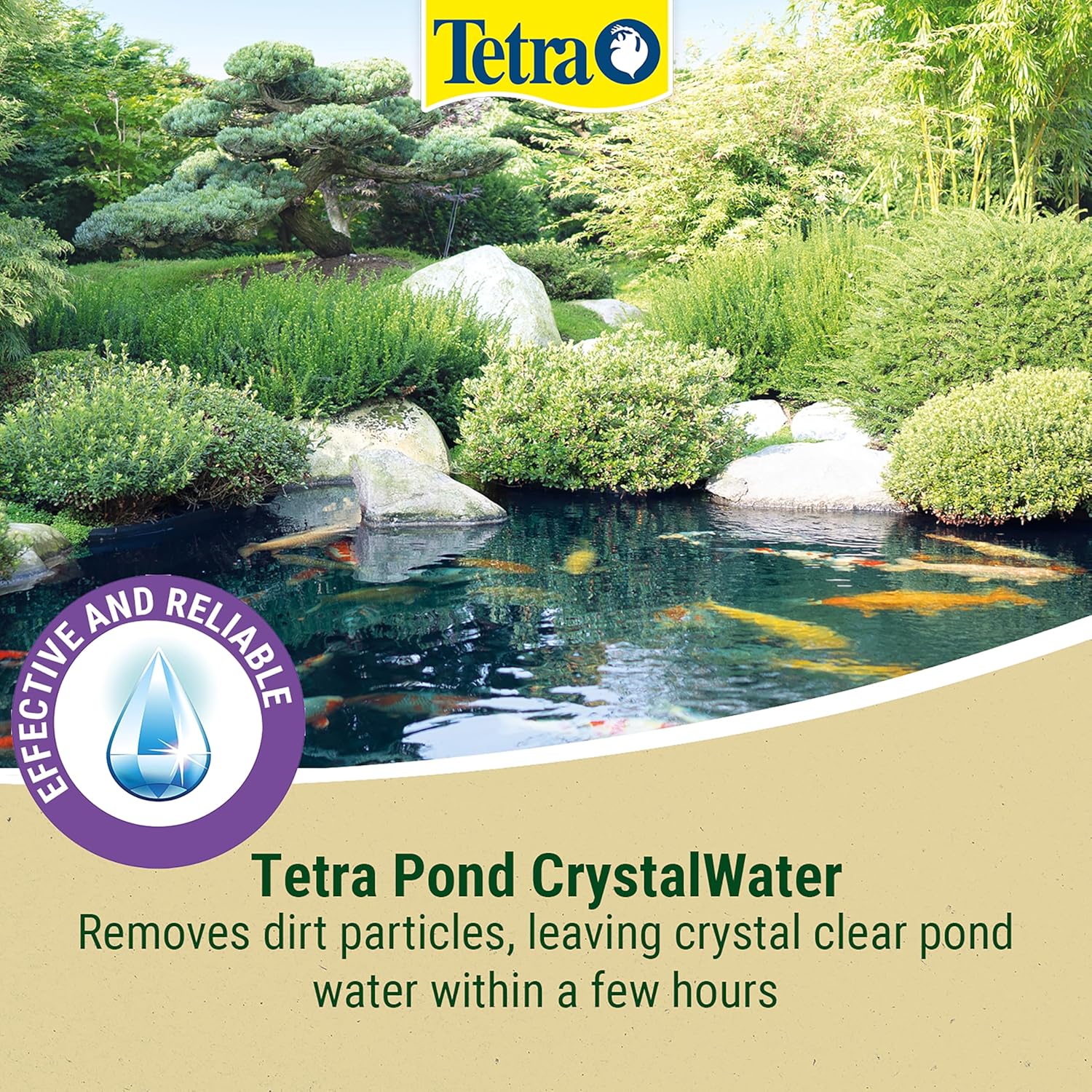 Thumbnail 4 de Tetra Pond Crystal Water (500 ml) – Clears Dirty Pond Water
