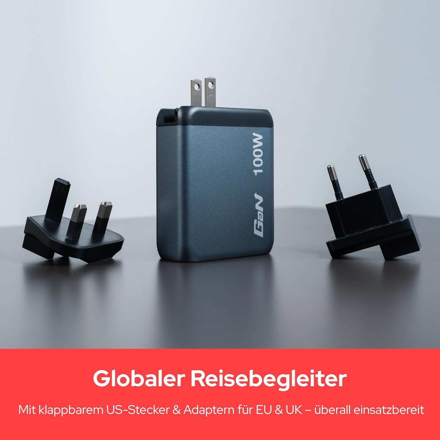Thumbnail 5 de Verbatim GaN Charger 100 W – 4 Ports USB-C/USB-A, kompakt, schnell und reisefreundlich