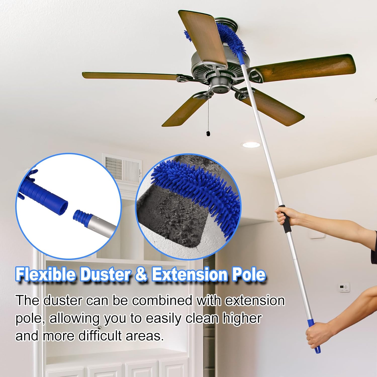 Thumbnail 2 de NIKCOSMK 62" Car Wash Brush Kit