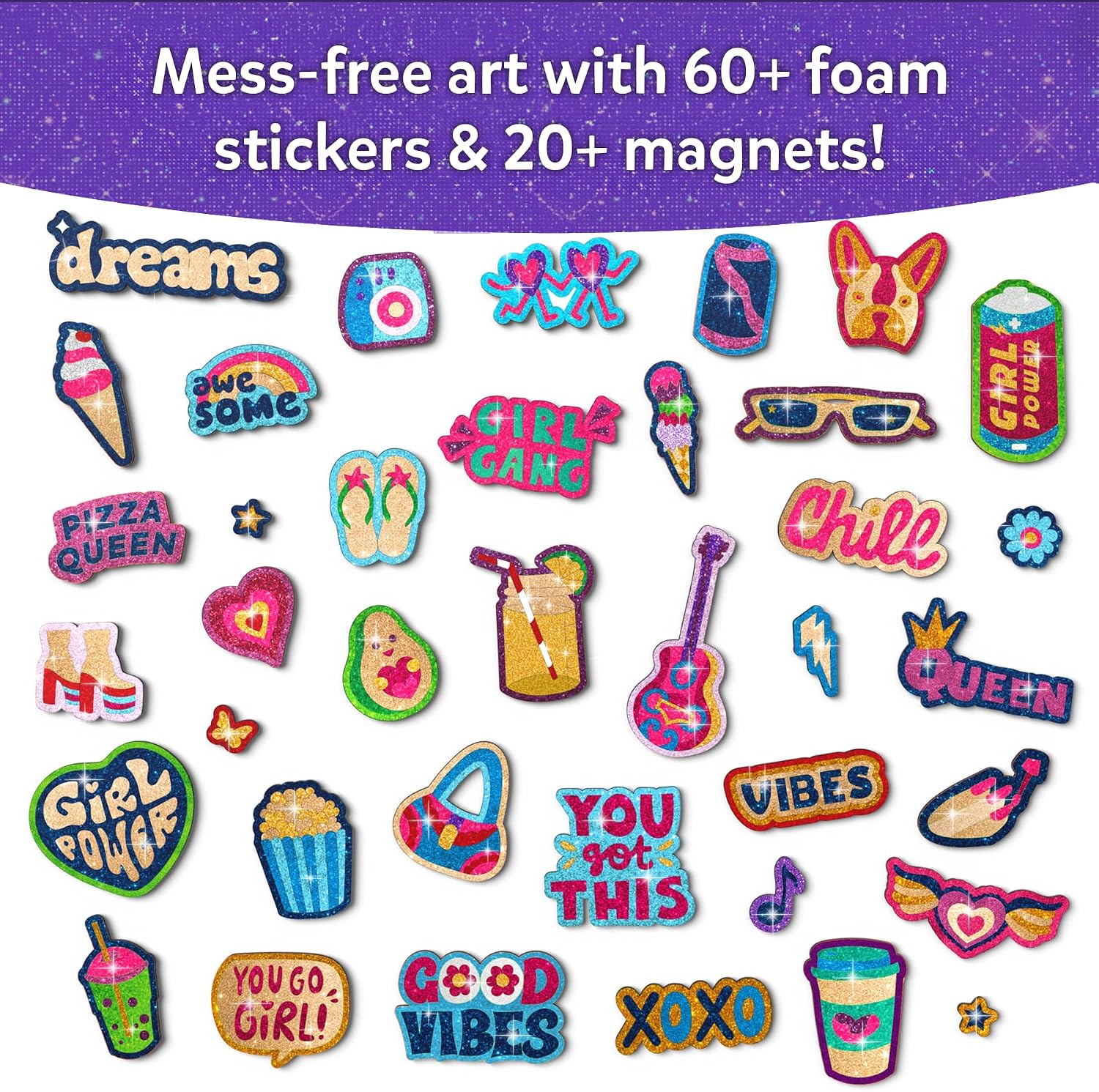 Detalle de Skillmatics Foil Fun Girl Power 20+ DIY