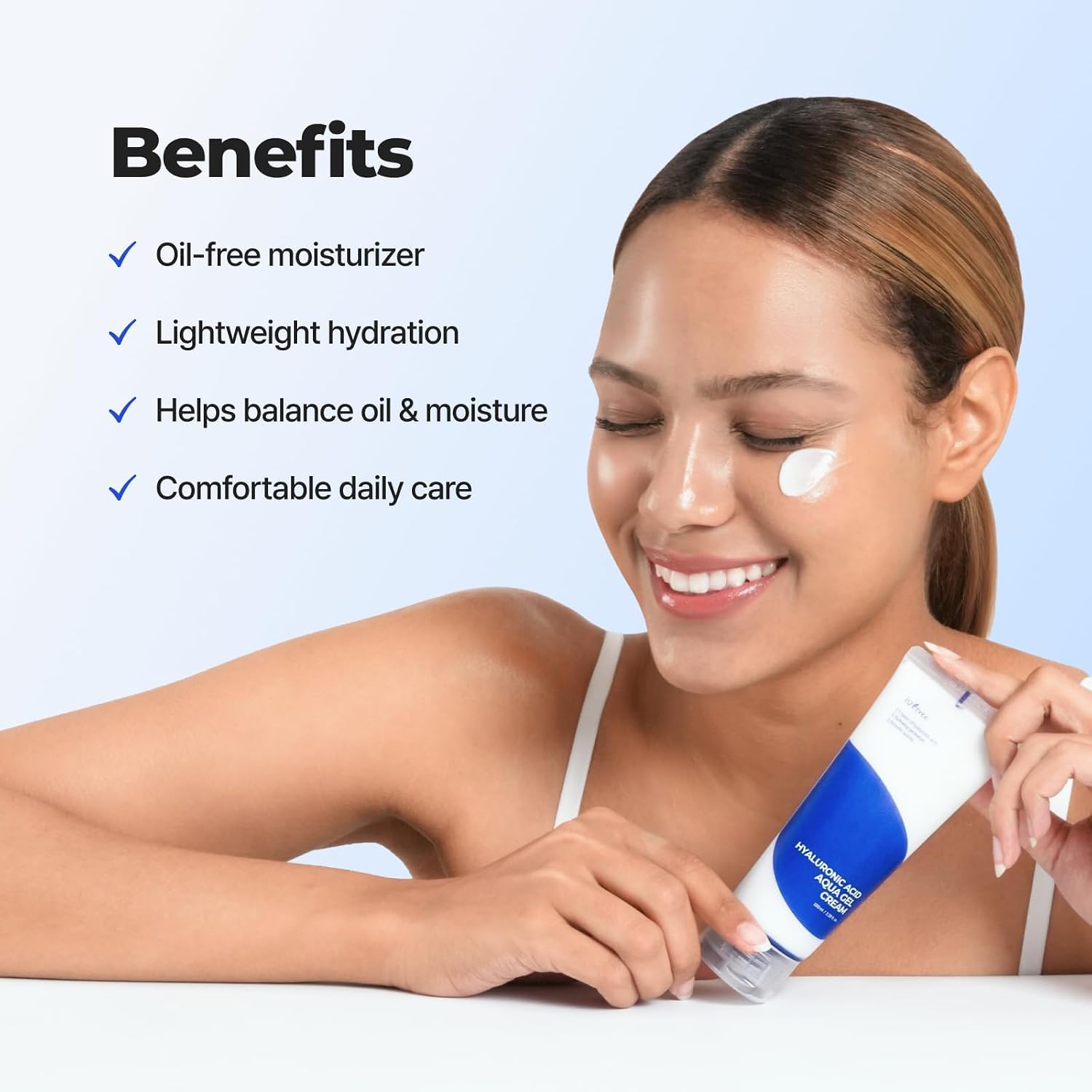 Detalle de IsNtree Hyaluronic Acid Aqua Gel Cream 100ml