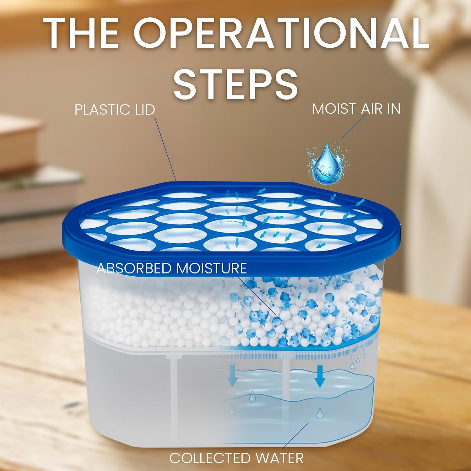 Detalle 2 de Belaco Dehumidifier Pack: Prevent Mould & Mildew, Eliminating Musty Odor