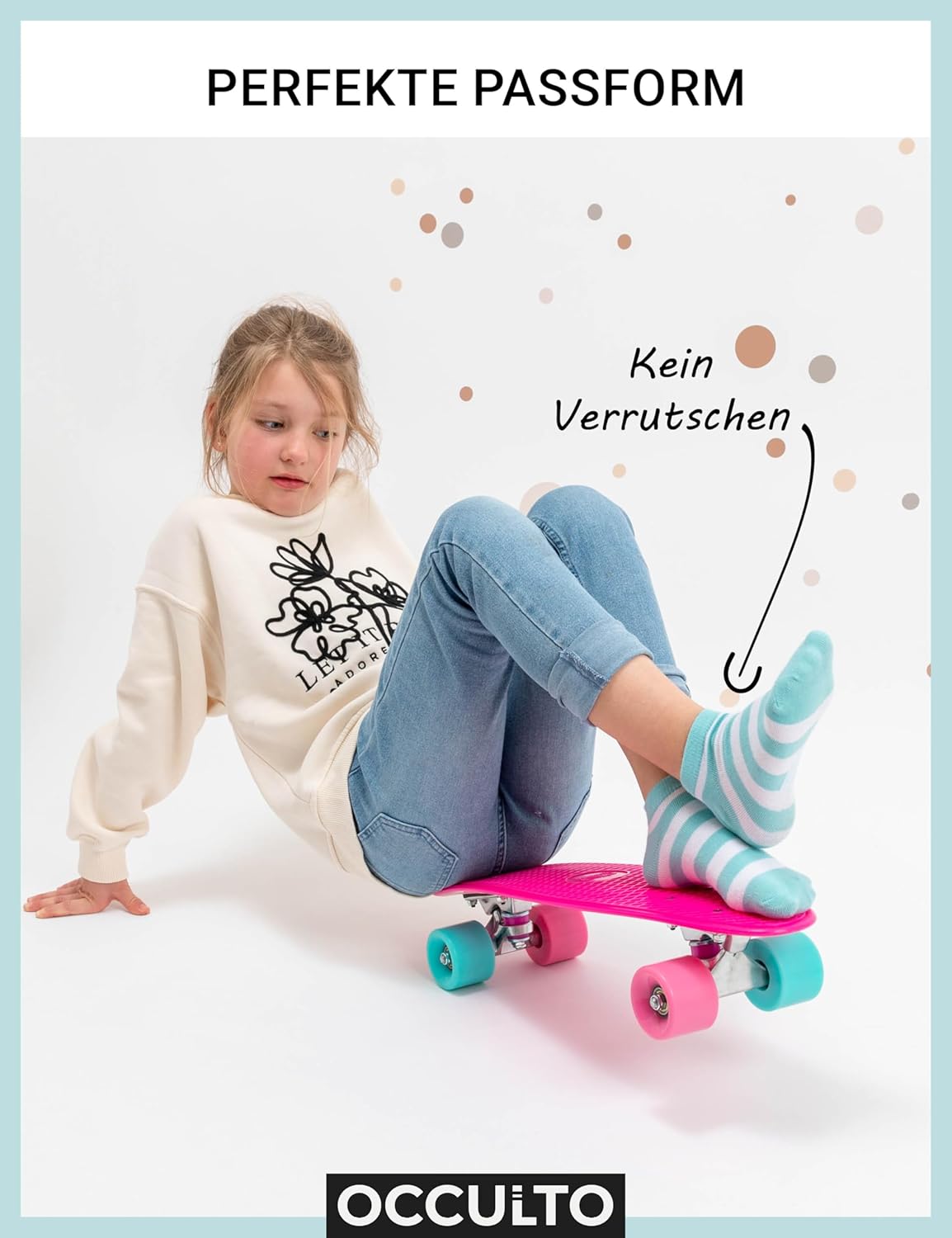 Thumbnail 3 de Occulto Mikl Sneaker-Socken für Jungen & Mädchen – 10er Pack