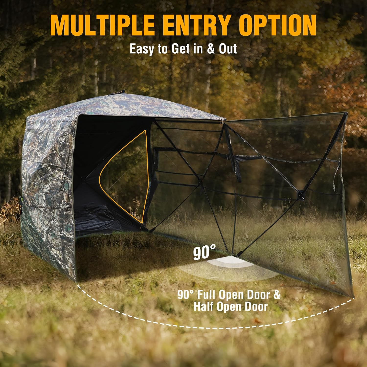 Thumbnail 1 de FLISSA Hunting Blind 270° View