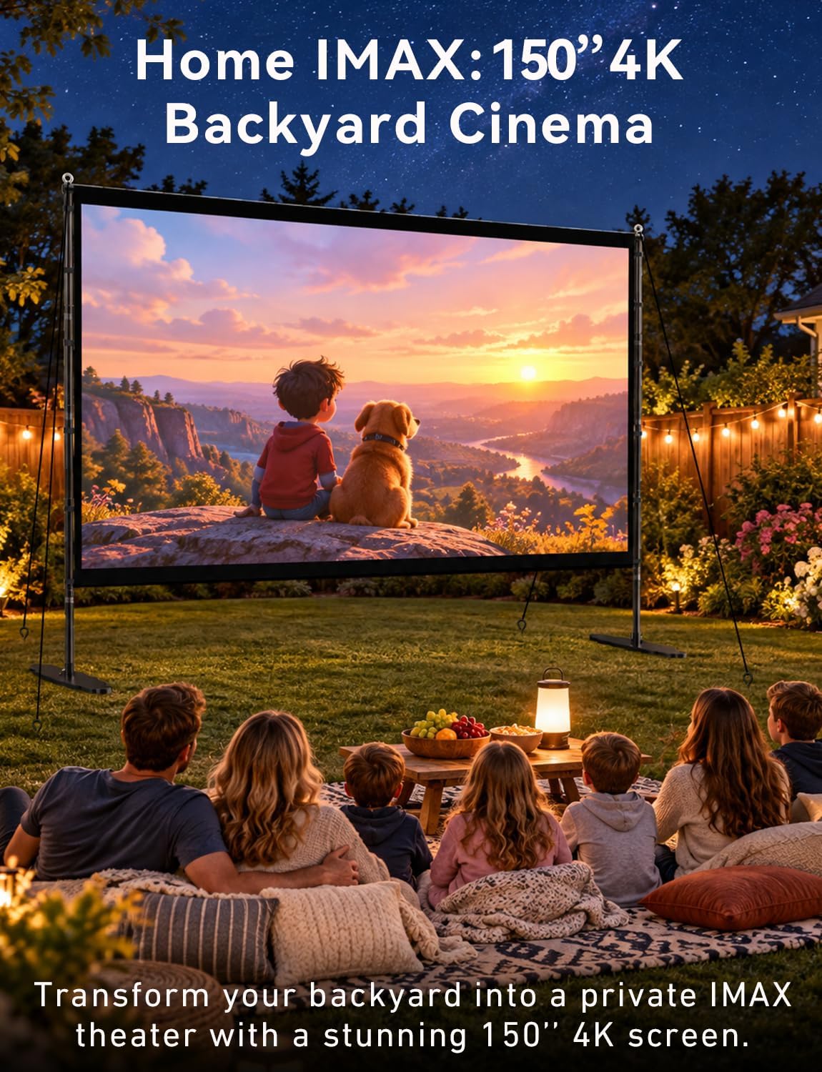 Detalle de 150-Inch Projector Screen