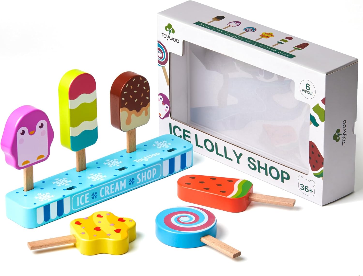 Thumbnail 6 de Gelati in legno per bambini set 7