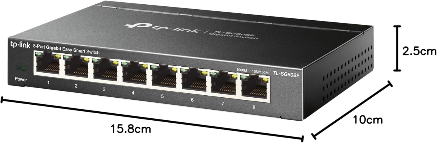 Thumbnail 5 de TP-Link TL-SG608E Switch Ethernet 8 ports 📡