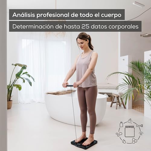 Detalle 2 de Beurer BF 990 WIFI báscula grasa corporal, 180 kg