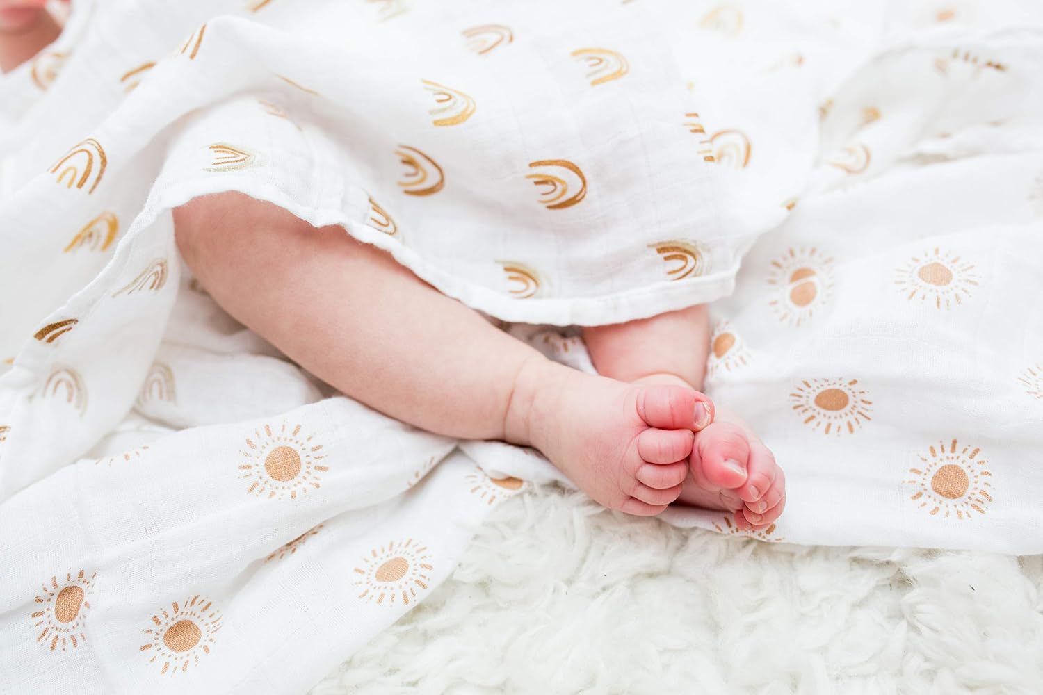 Thumbnail 6 de Lulujo cotton muslin swaddle blankets