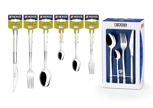 Thumbnail 5 de MONIX Génova set cubiertos 24 piezas, acero 18/10 🍽