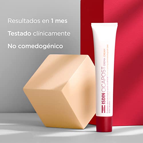 Detalle 2 de ISDIN Cicapost crema cicatrizante con rosa mosqueta y centella asiática (50 gr)