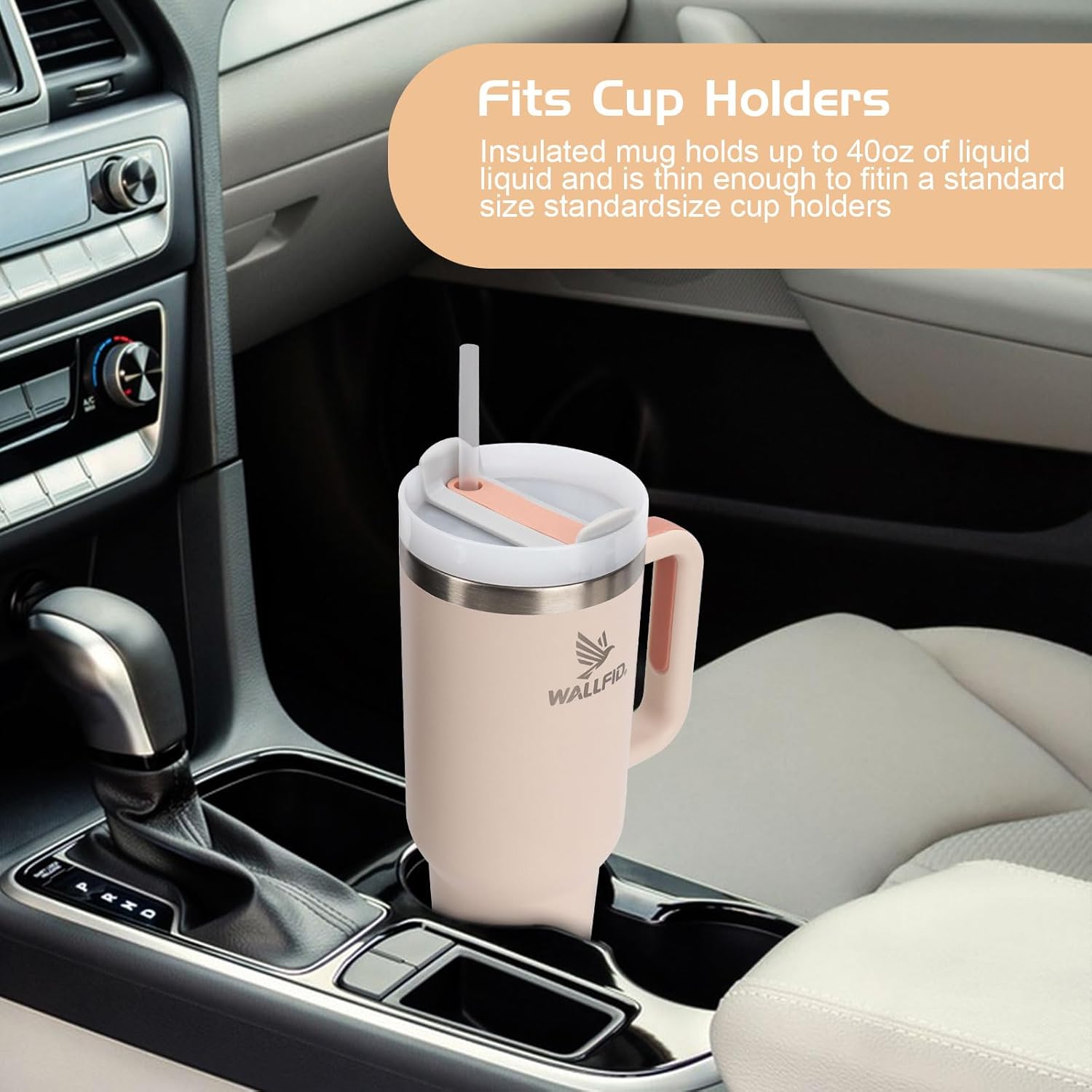 Thumbnail 4 de WALLFID Vaso Térmico 40oz Acero Inoxidable con Aislamiento