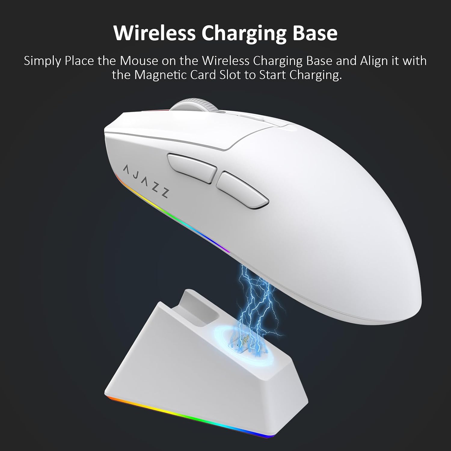 Thumbnail 5 de AJAZZ AJ139 V2 MC Wireless Gaming Mouse with RGB Charging Dock