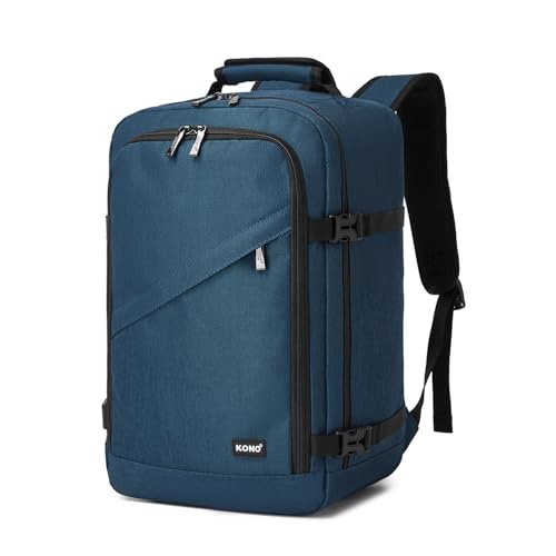Detalle de Kono mochila de cabina 40 x 20 x 25 cm con apertura de 180° y correa para equipaje