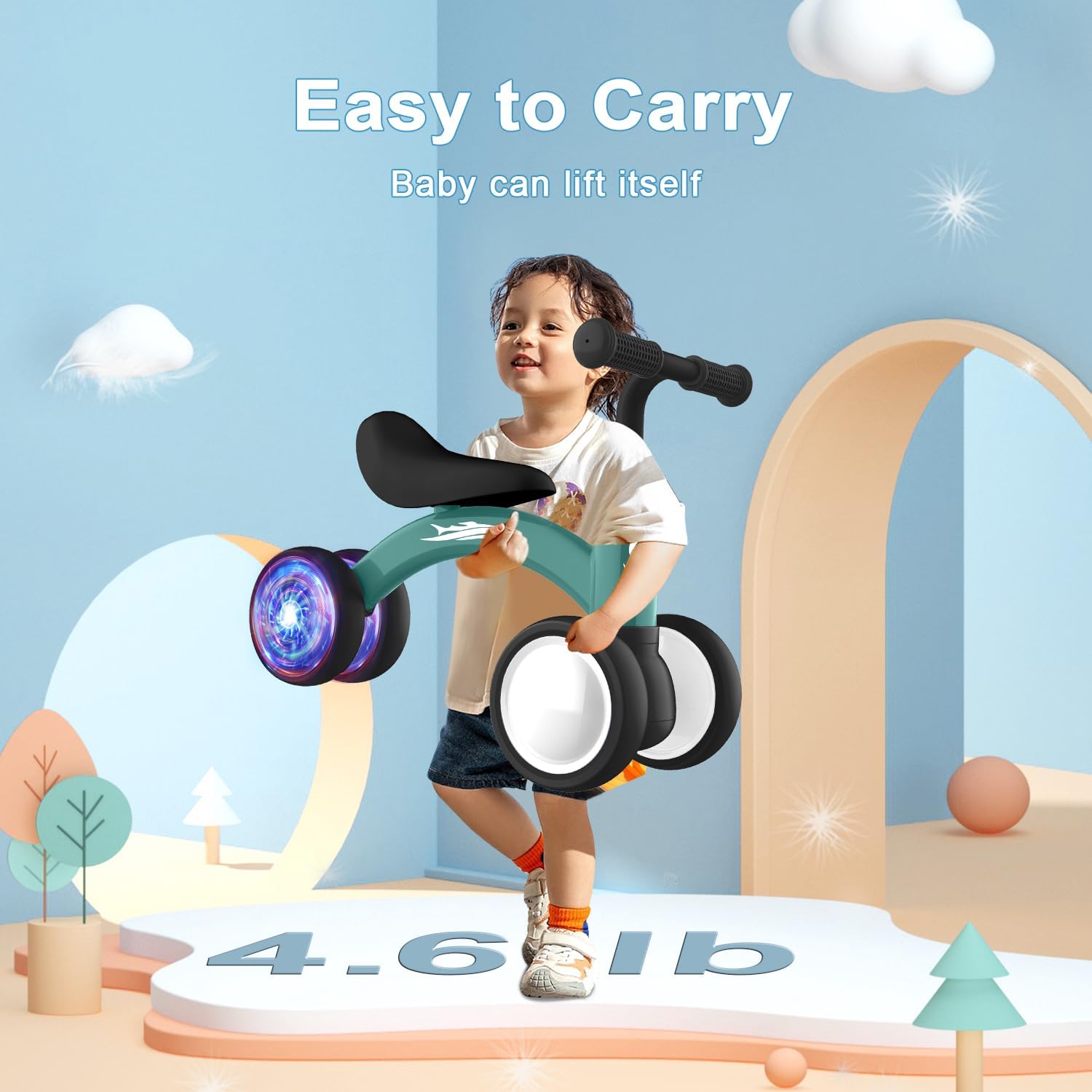 Thumbnail 3 de Colorful Lighting Balance Bike