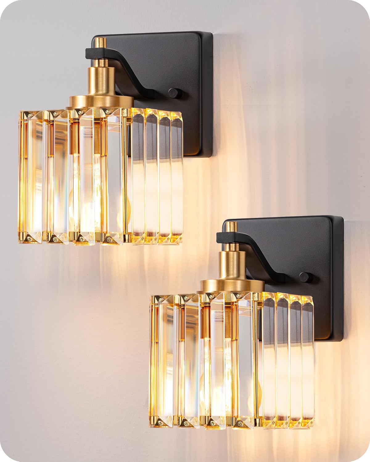 Detalle de EDISHINE Bathroom Vanity Lights, Set of Two