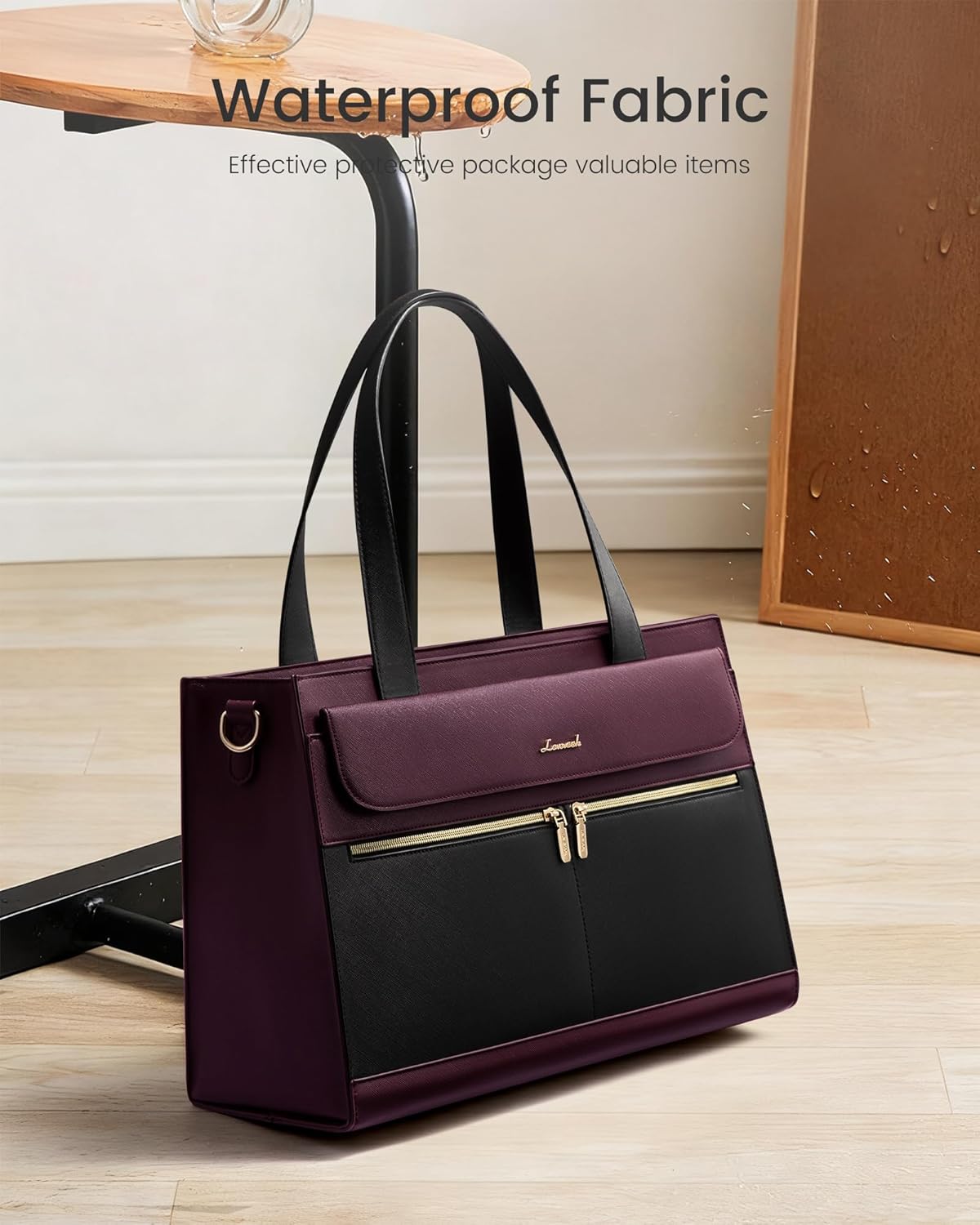 Thumbnail 2 de LOVEVOOK Laptoptasche 15,6 Zoll Violett