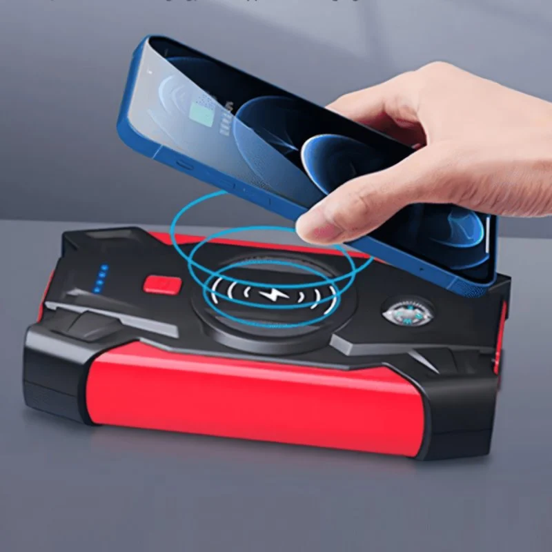 Thumbnail 1 de Klack Q-X7: kit de arranque portátil de batería de coche con bomba de aire y 26.000 mAh