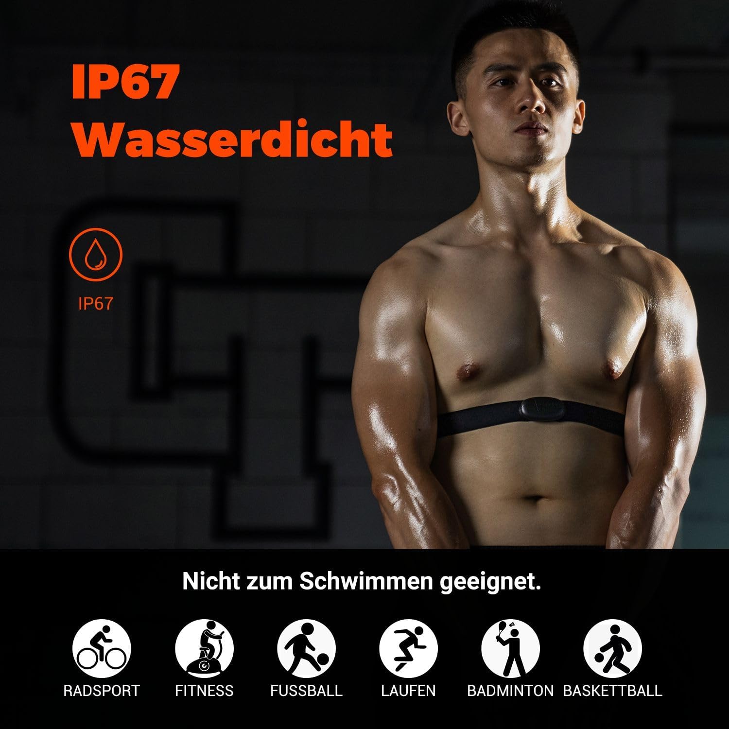 Detalle 2 de COOSPO H6M Brustgurt Herzfrequenzmesser 300h