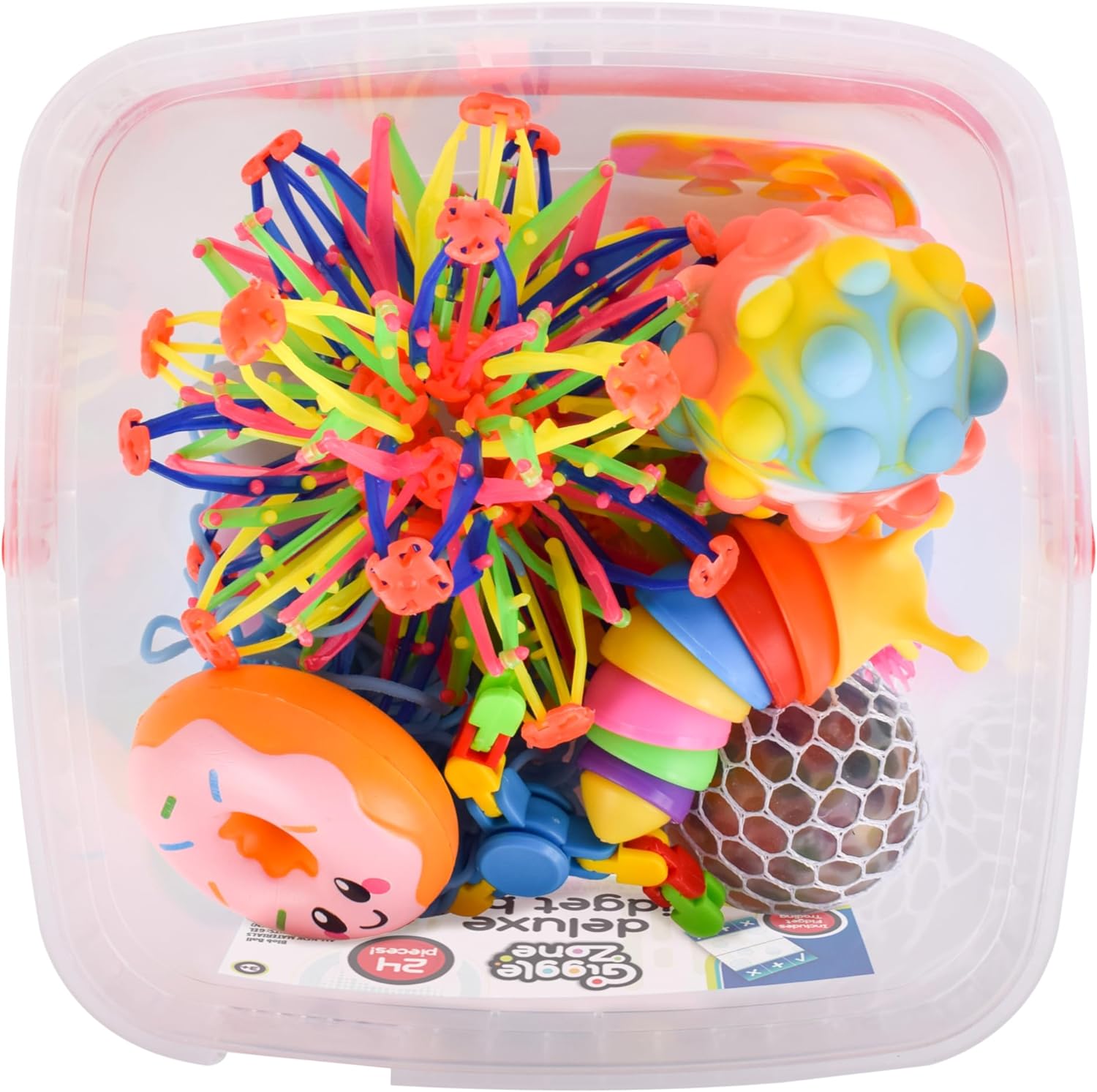 Thumbnail 1 de Sunny Days Entertainment 24 Piece Fidget Box: Sensory Toys with Storage Container