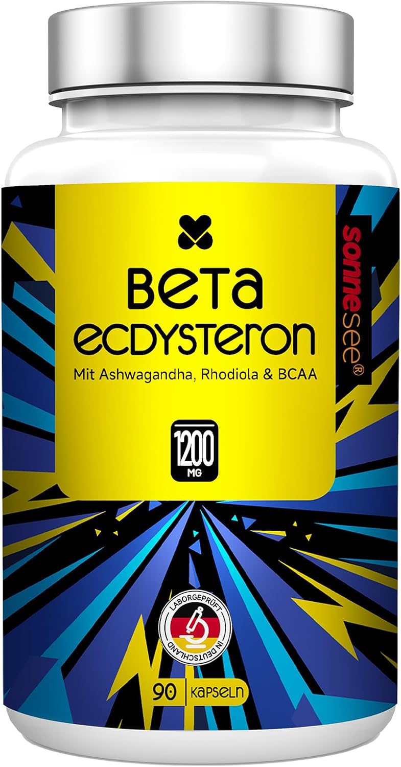 Detalle de Beta-Ecdysteron Pflanzenextrakt 1200 mg Kapseln 💊