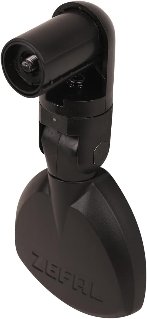 Detalle 2 de Zéfal Rétroviseur Vélo Spin 25 : miroir de guidon réversible et ajustable pour vélo de route noir