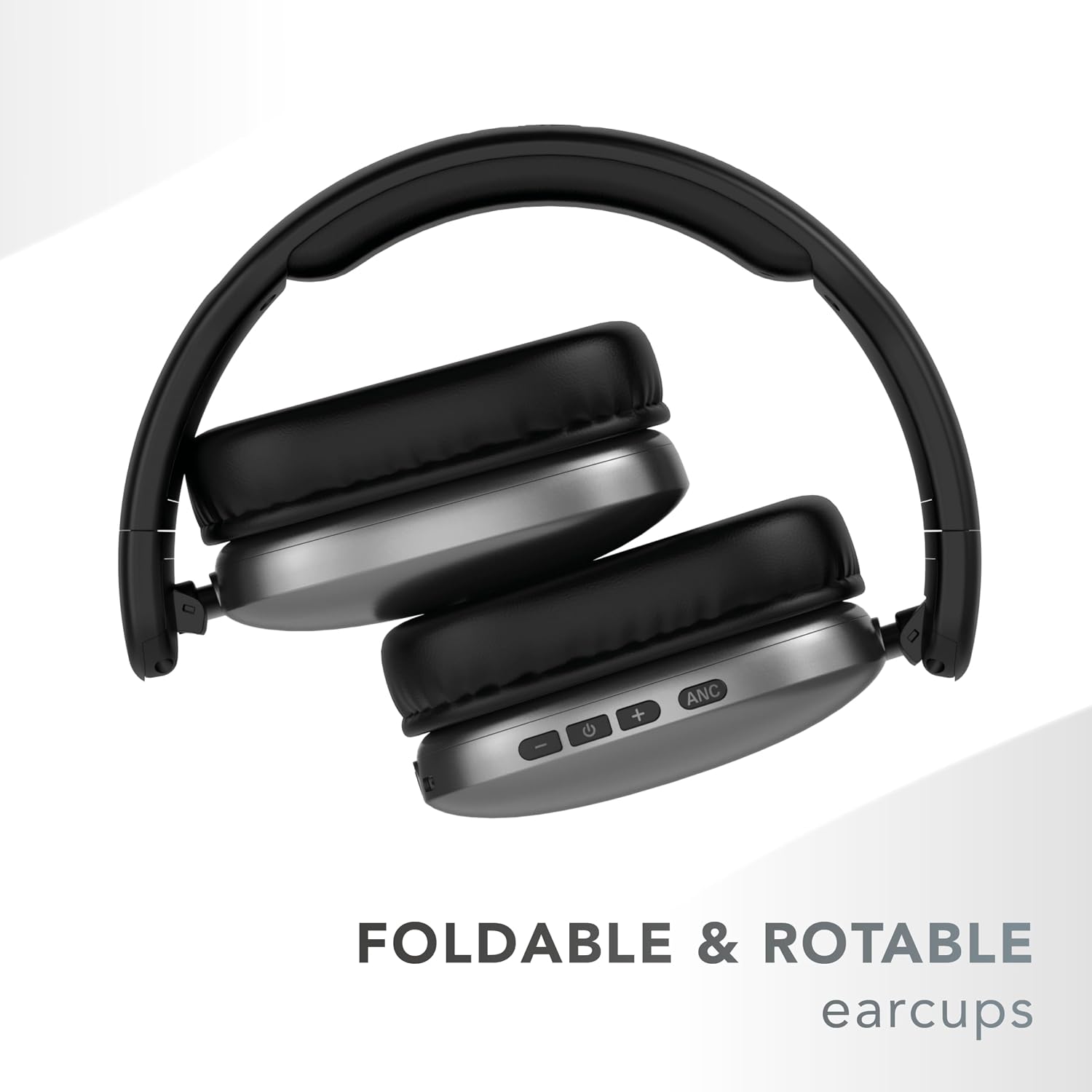 Detalle de Music Sound MAXI3 Cuffie Wireless Over-ear con ANC e playtime fino a 35h, Nero